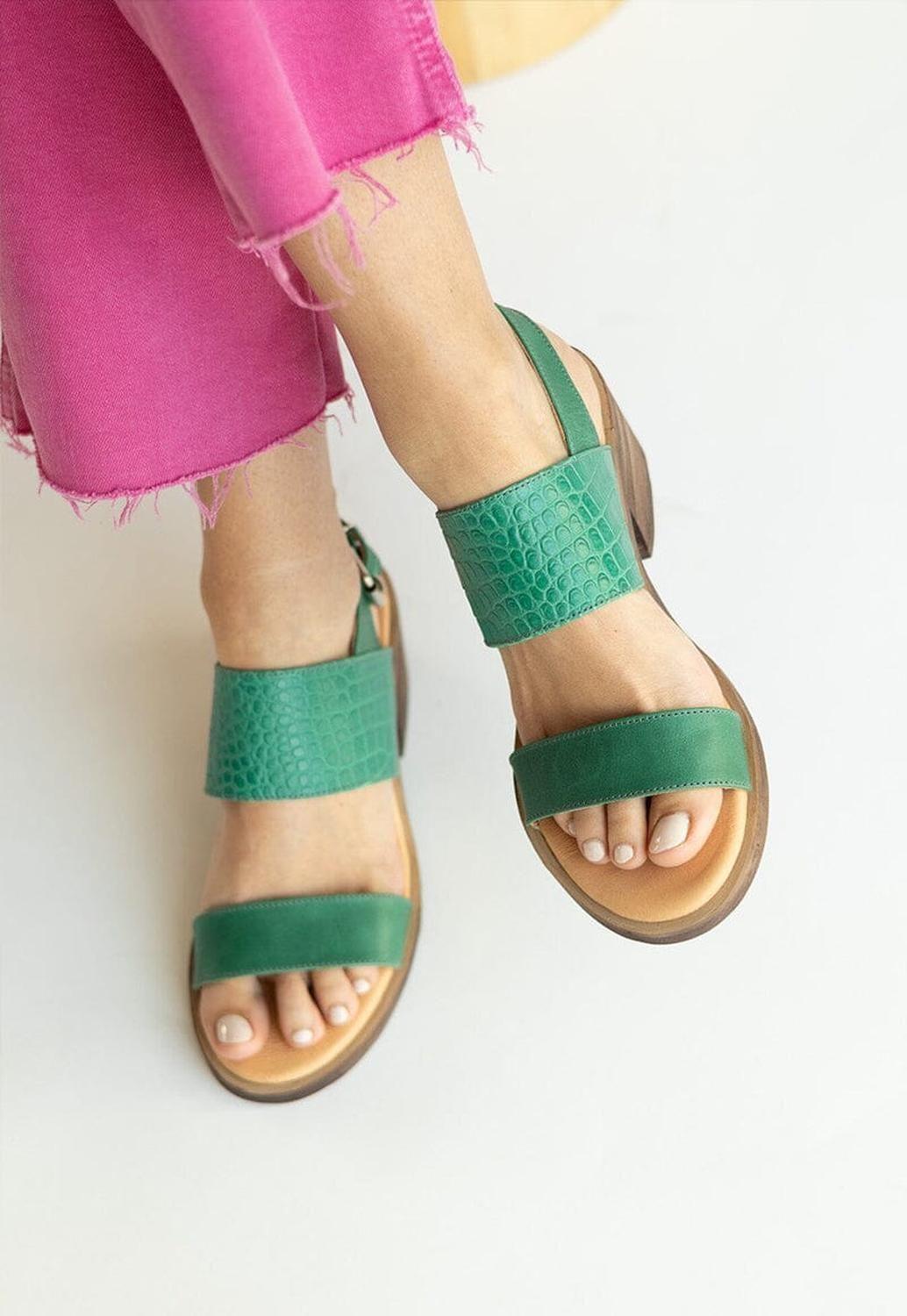 Sandalia Mujer / Adelia Verde-6