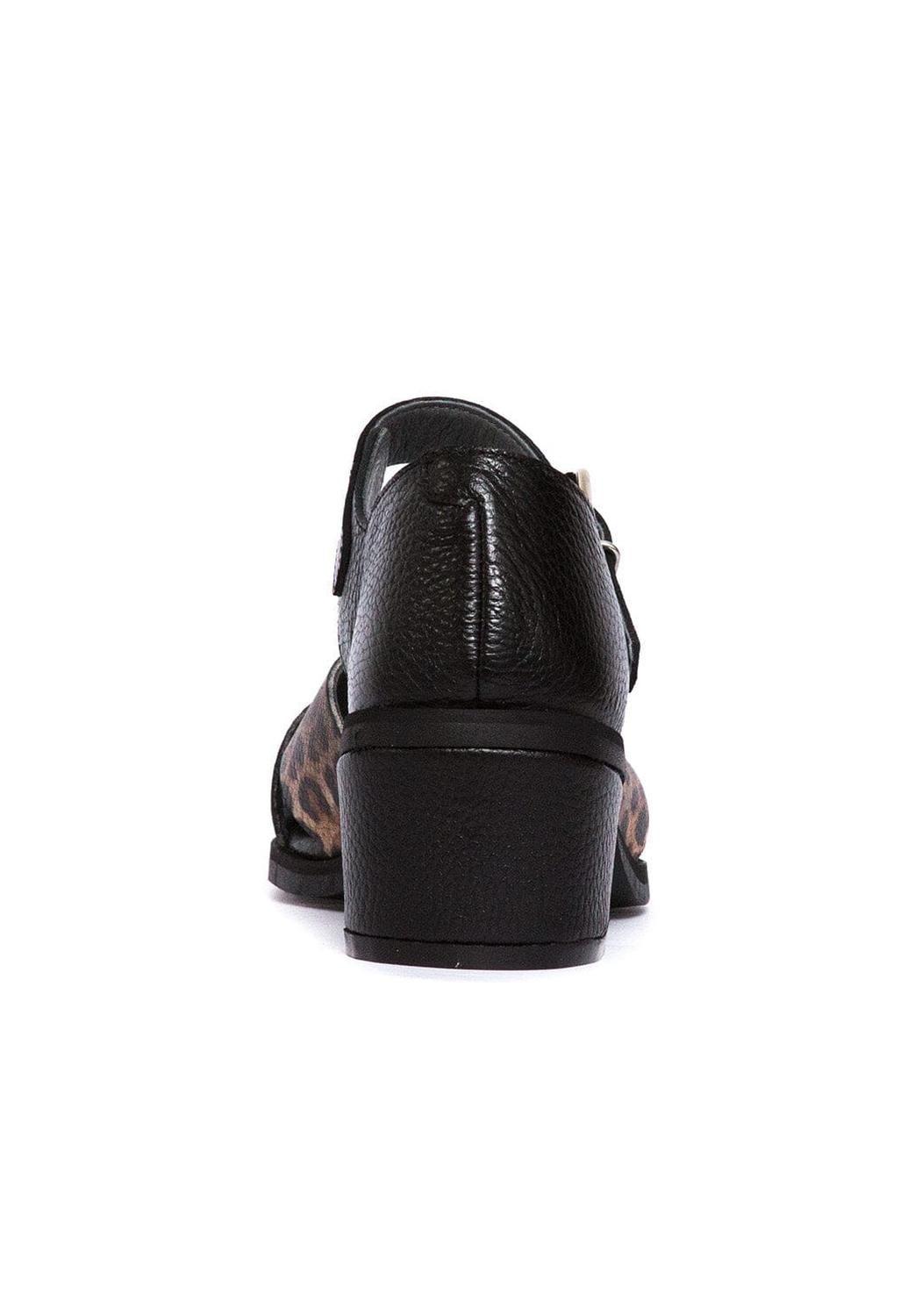 Sandalia Mujer / Nera Print Negro-4