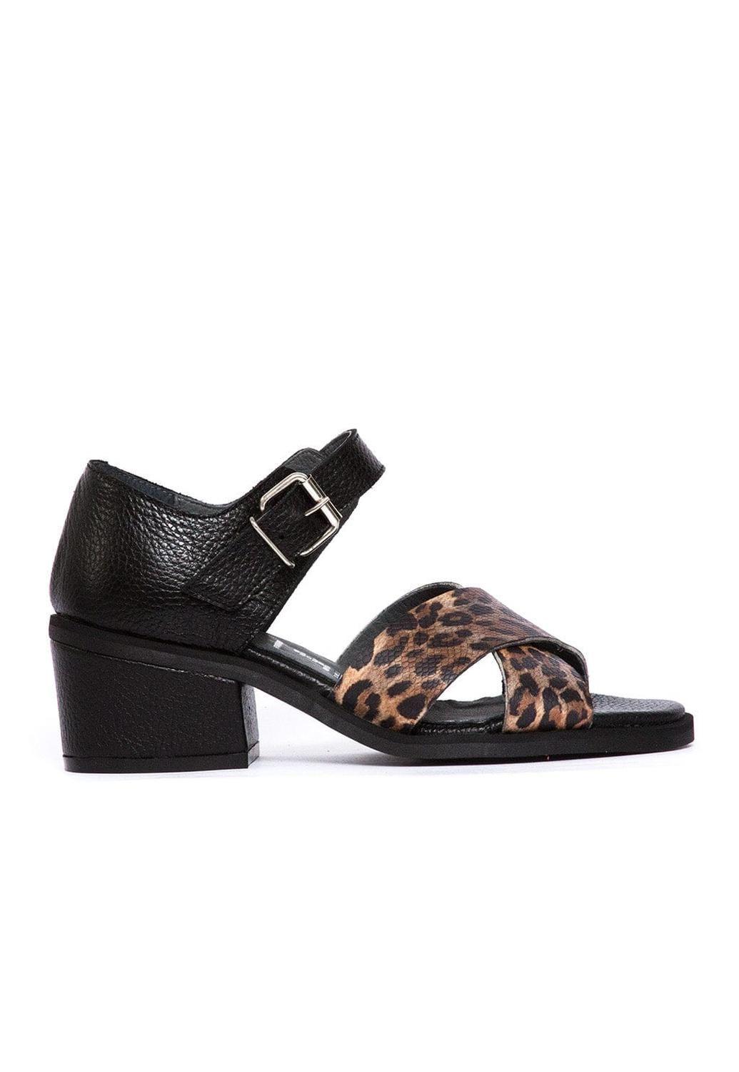 Sandalia Mujer / Nera Print Negro-1