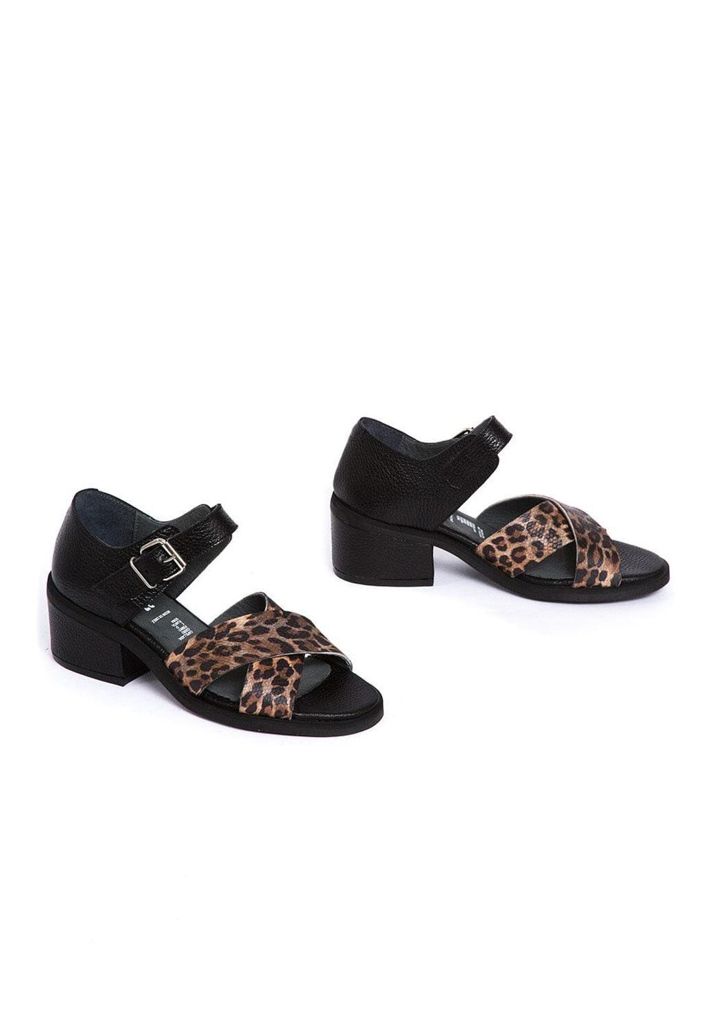 Sandalia Mujer / Nera Print Negro-5