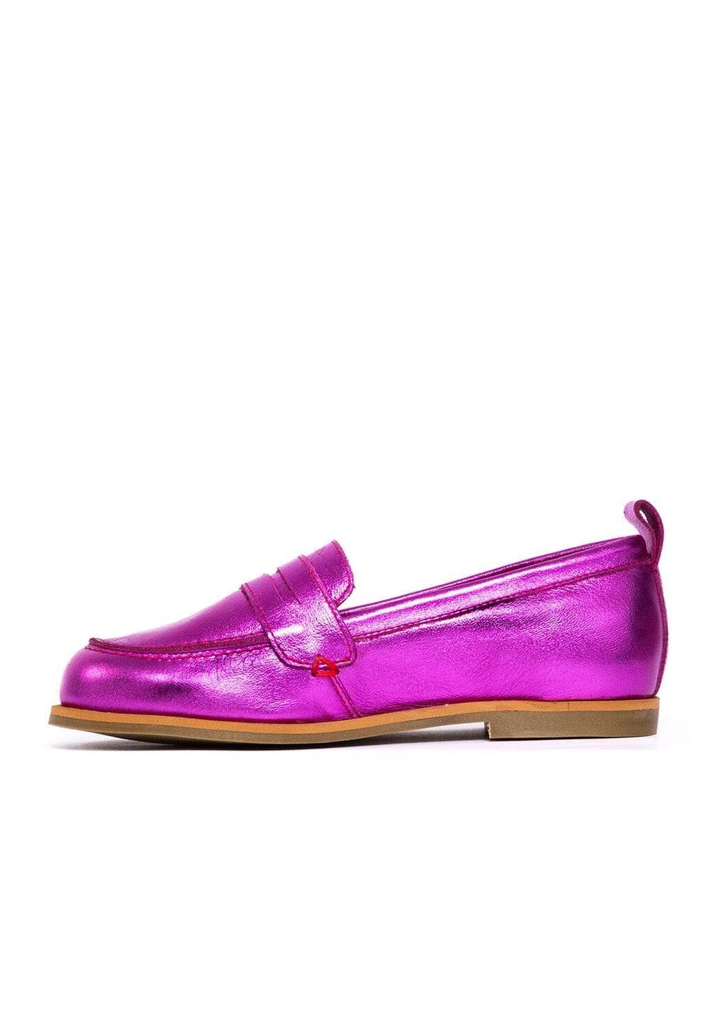Mocasin Mujer / Coligue Fucsia-3