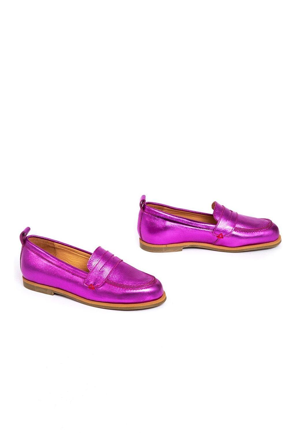 Mocasin Mujer / Coligue Fucsia-5