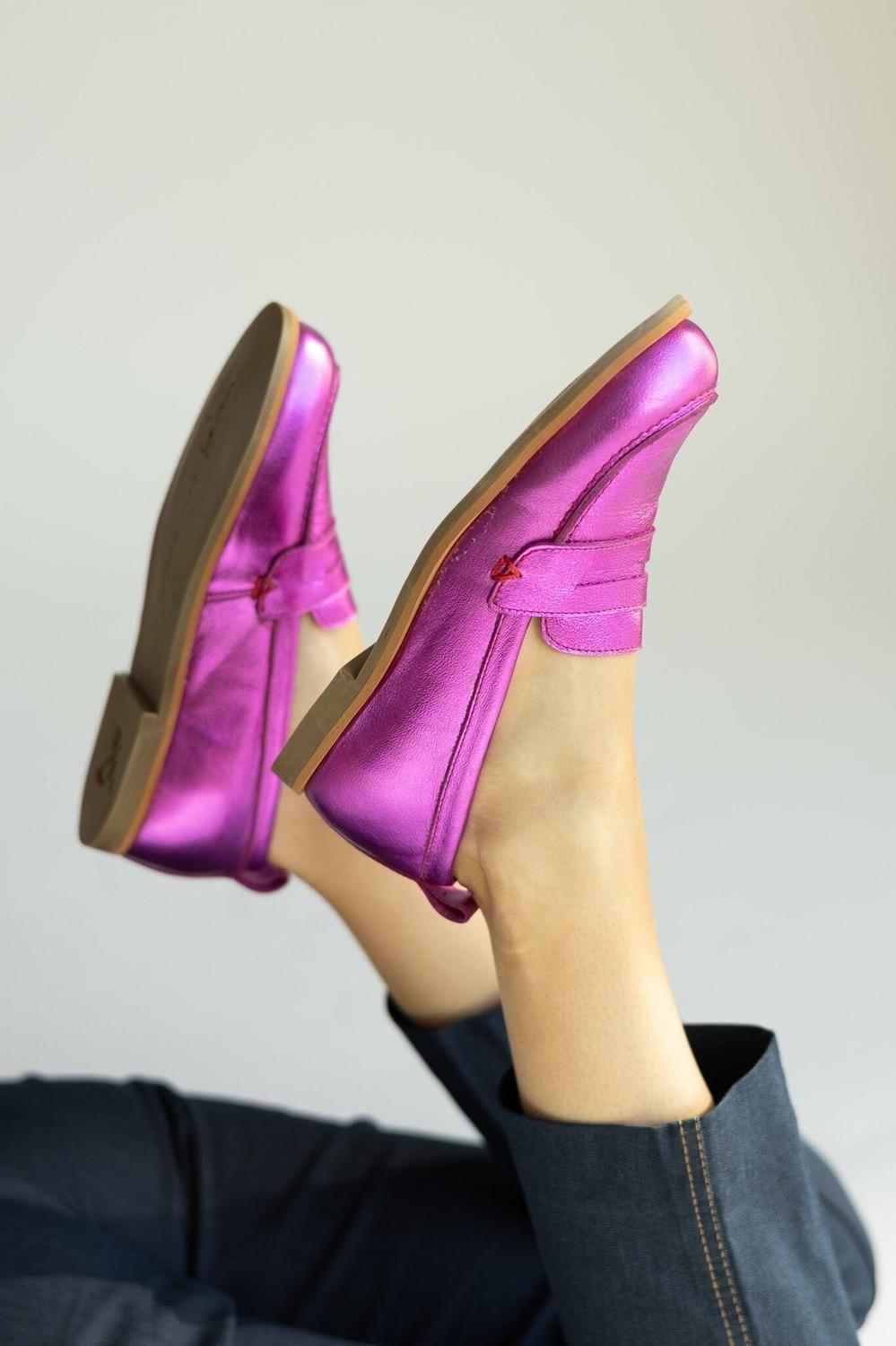Mocasin Mujer / Coligue Fucsia-6