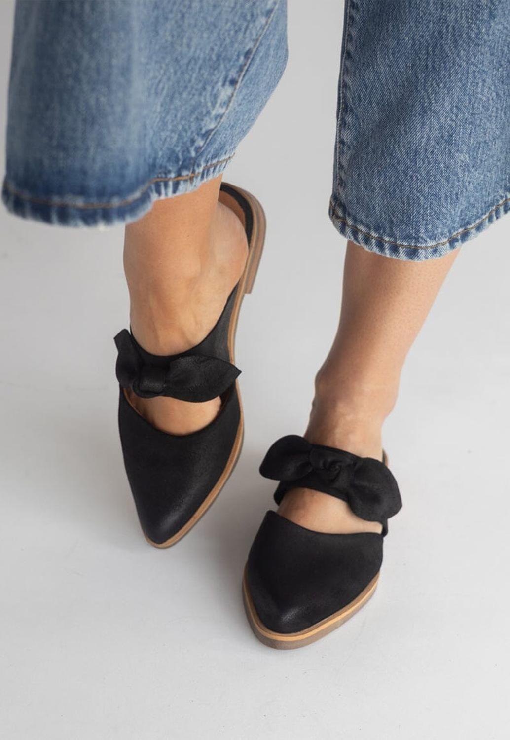 Babucha Mujer / Marsala Negro-0