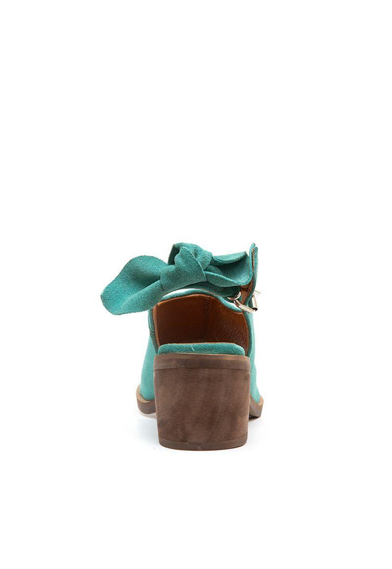 Sandalias De Cuero Tulipero C2 Turquesa Giani Dafirenze-5