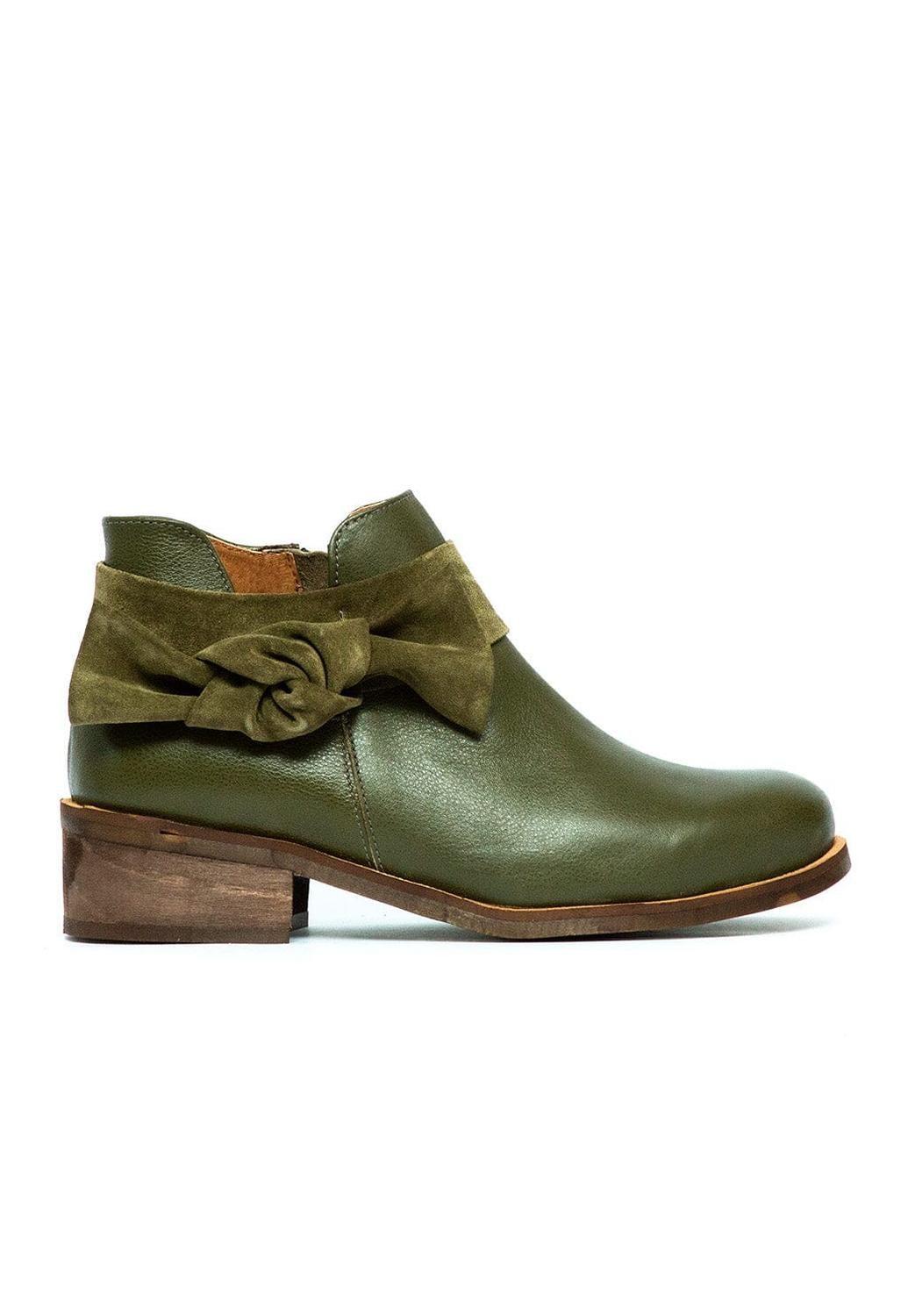 Botin Mujer / Saharino Verde-0