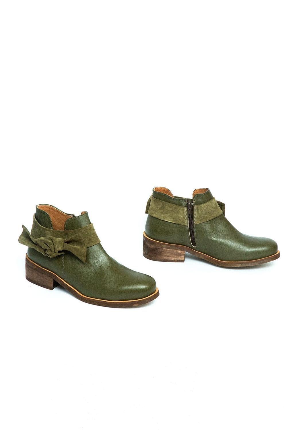 Botin Mujer / Saharino Verde-4