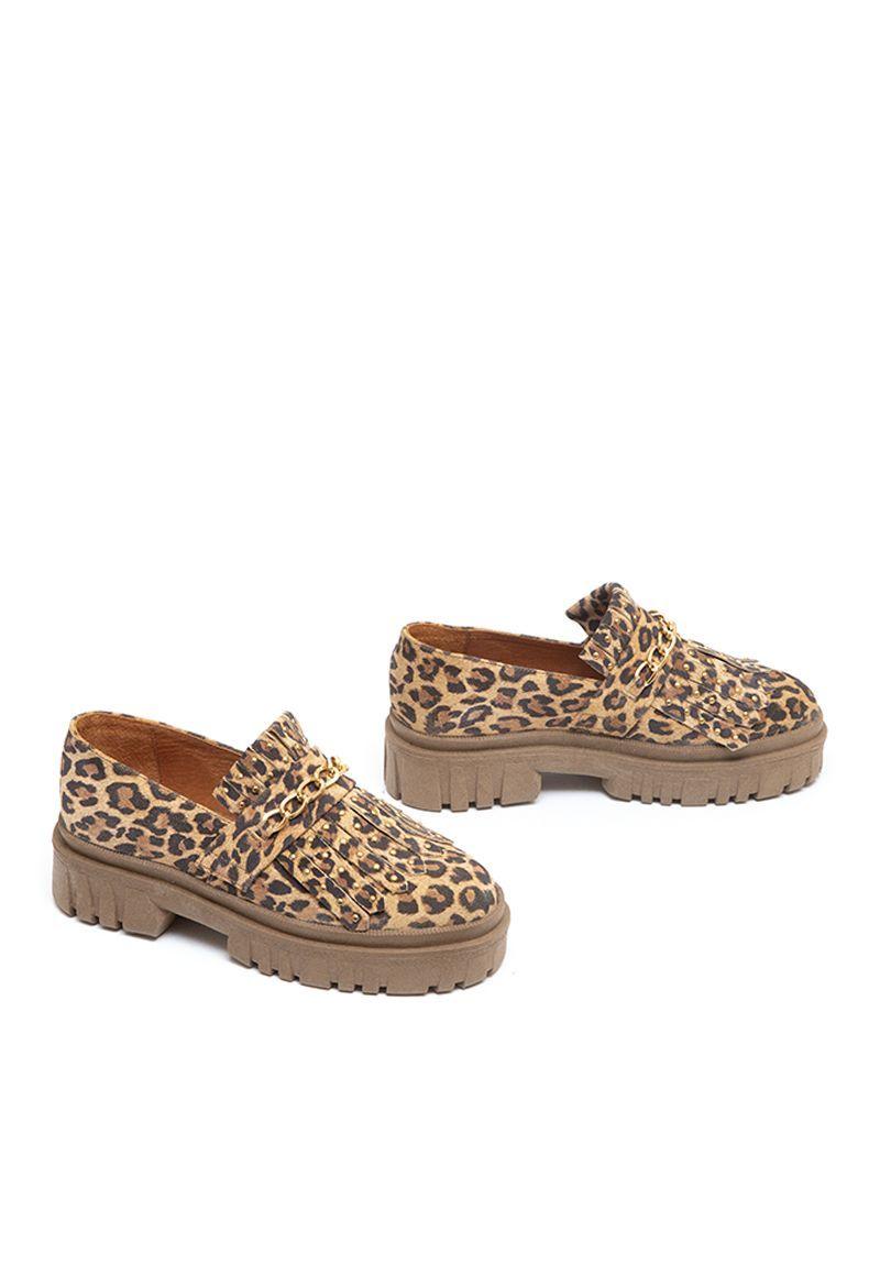 Mocasin De Cuero Maqui C3 Print Giani Dafirenze-2