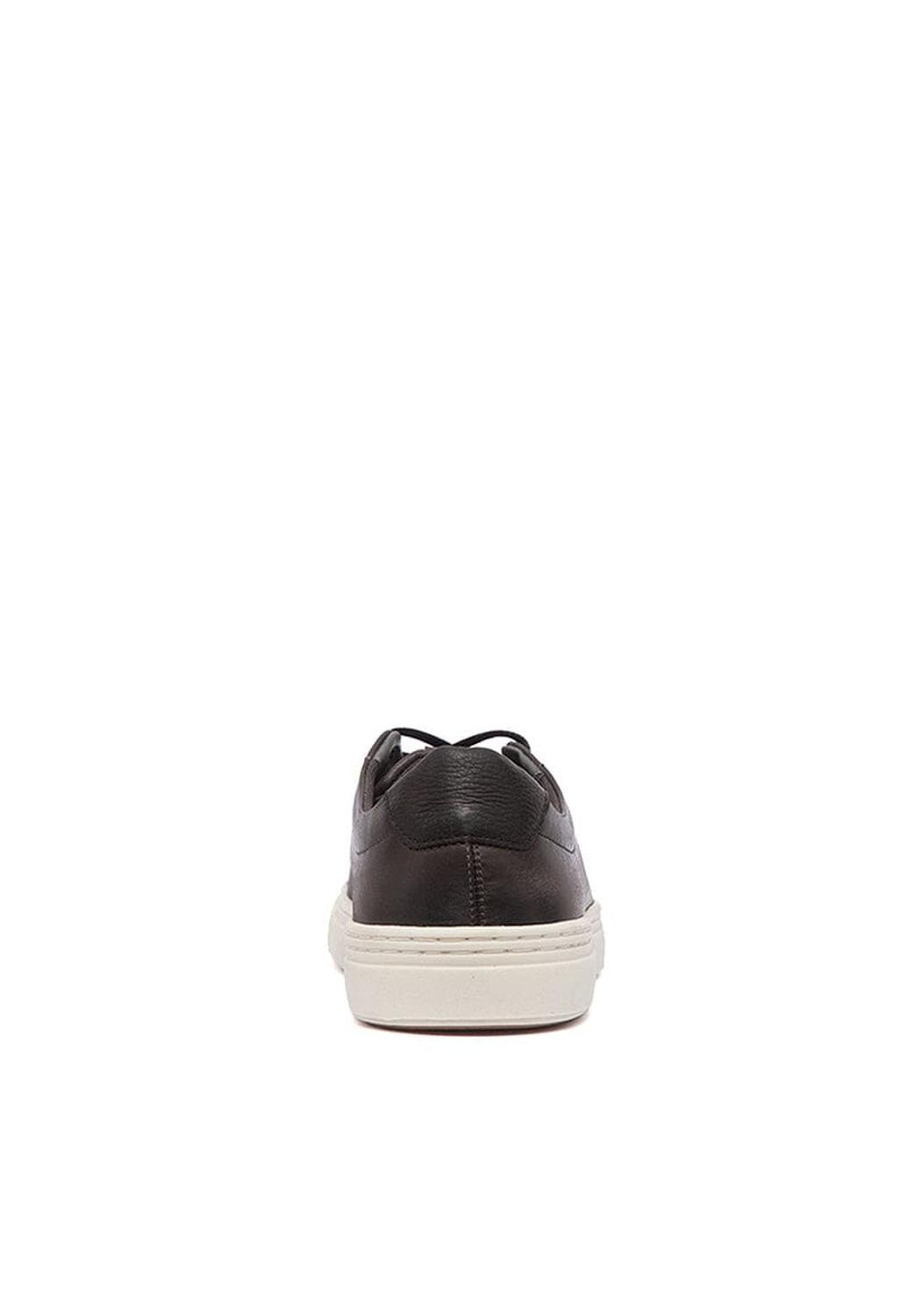 Zapatilla Hombre De Cuero Lilo Negro C2-3