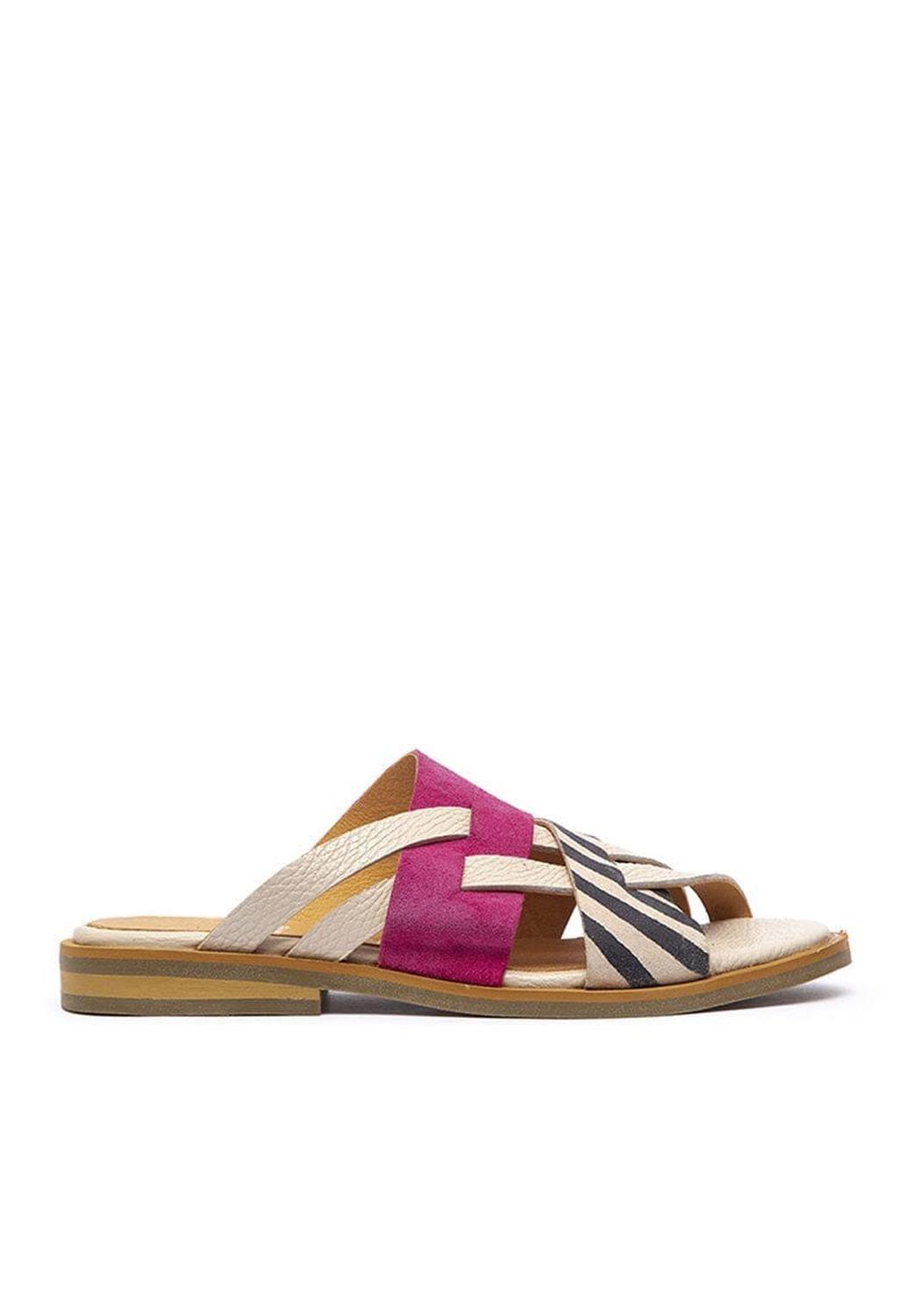 Sandalia Mujer / Pino Fucsia Print-0
