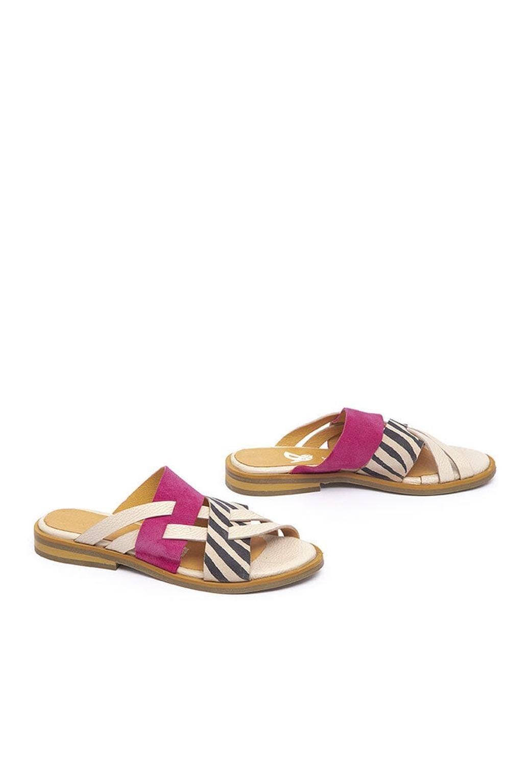 Sandalia Mujer / Pino Fucsia Print-1