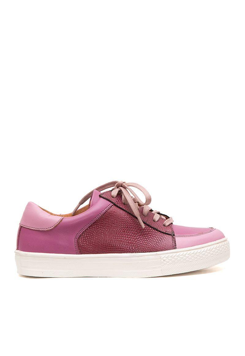 Zapatilla De Cuero Tantalo C20 Fucsia Giani Dafirenze-4