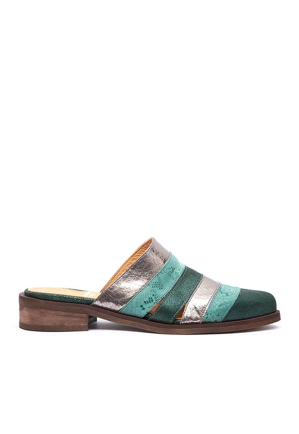 Babucha Mujer / Balos Menta-1