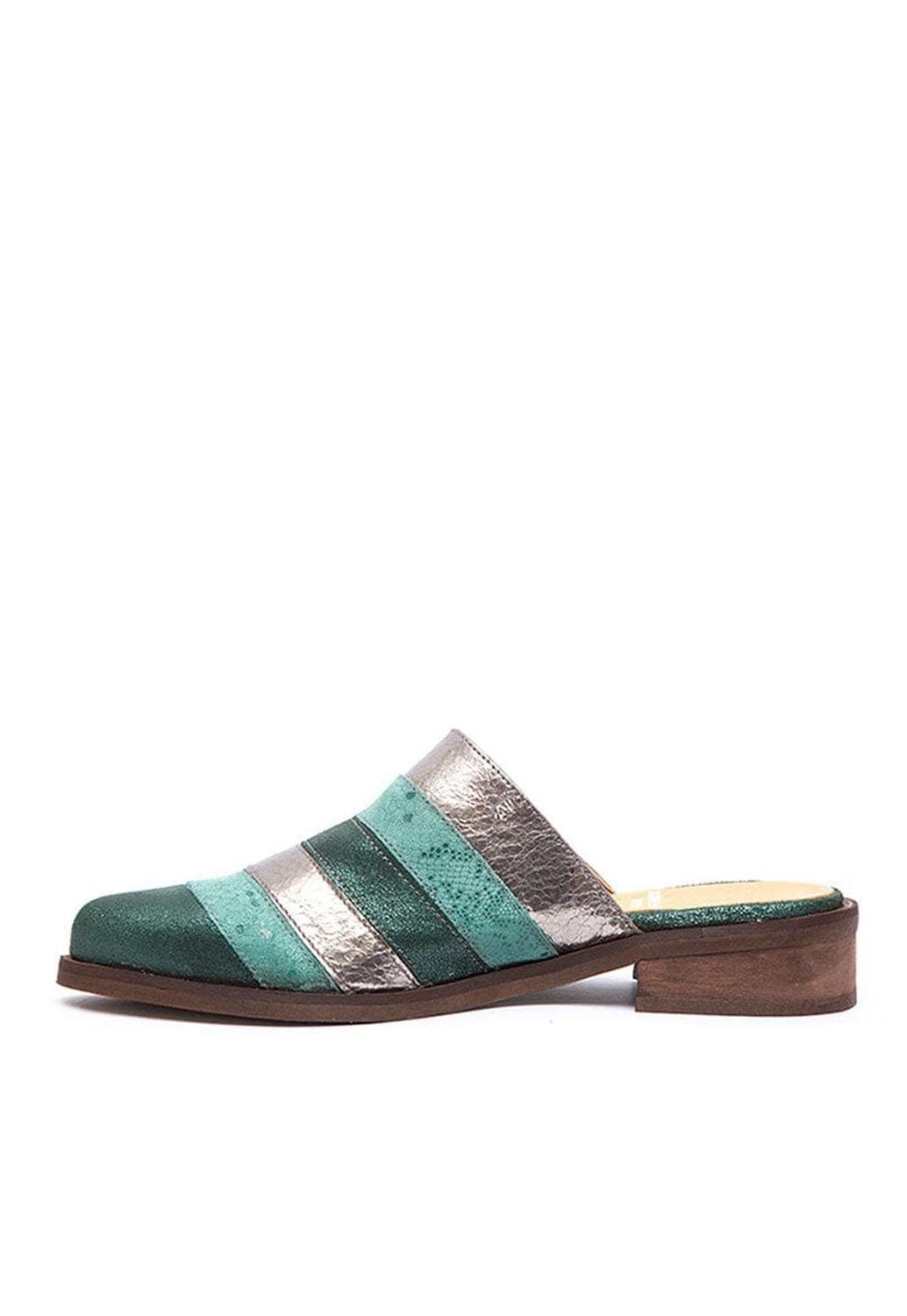 Babucha Mujer / Balos Menta-3