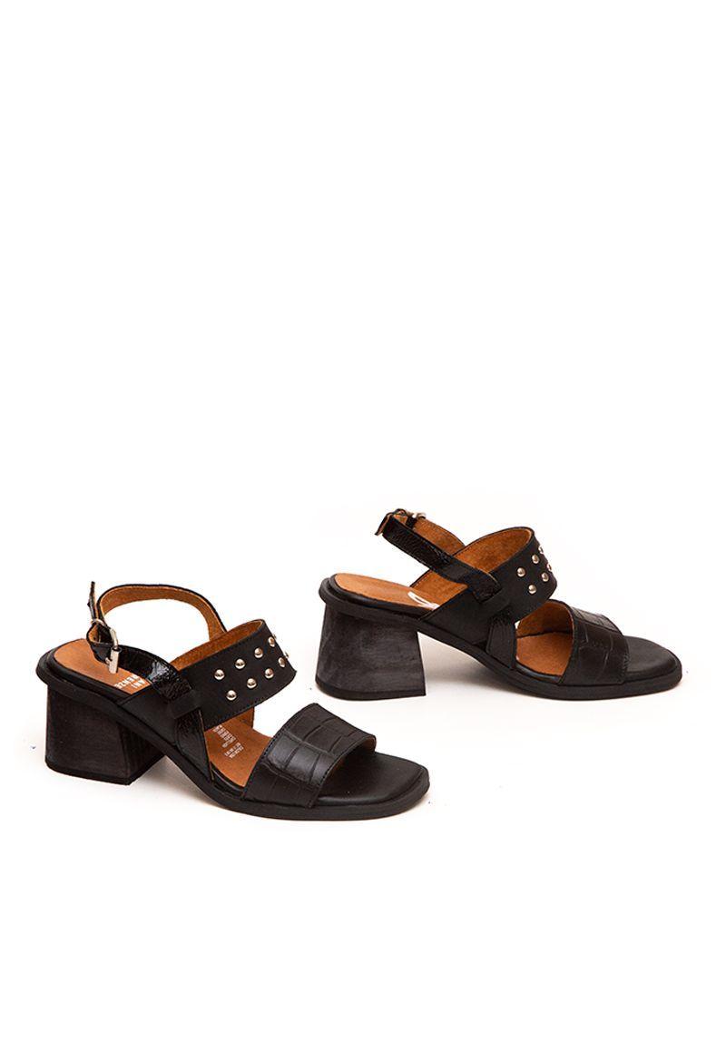 Sandalia De Cuero Pardalote C4 Negro Giani Dafirenze-2