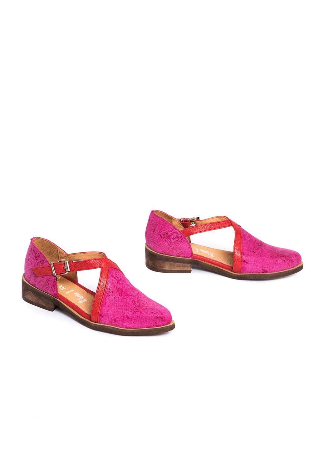 Zapato Mujer / Rauli Fucsia Rojo-5