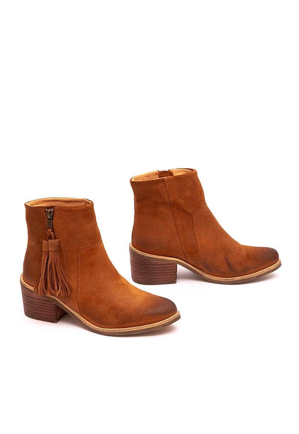 Botin Mujer / Rosa Camel-5