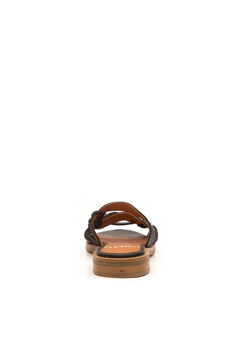 Sandalia De Cuero Fresno C1 Negro Giani Dafirenze-5