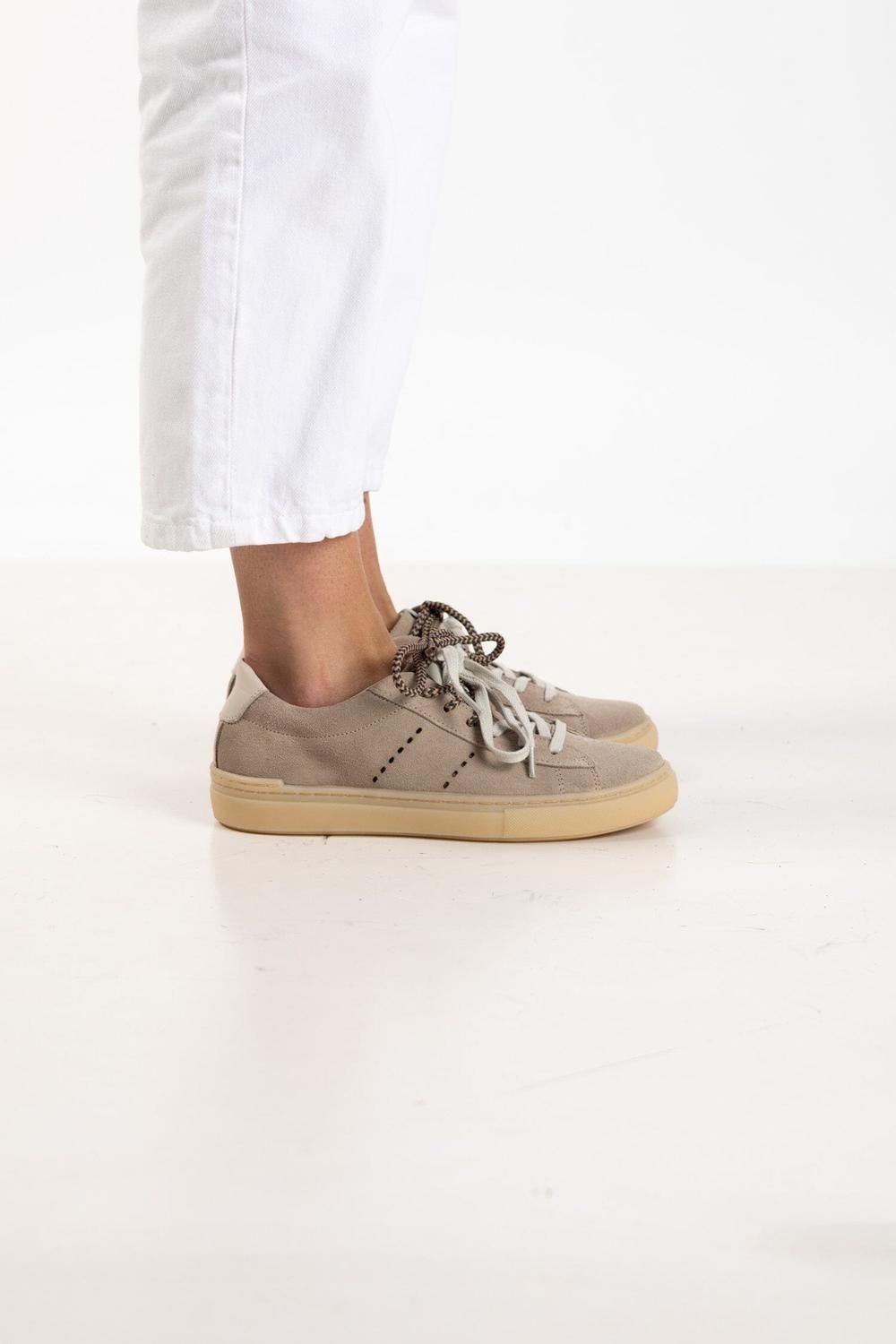 Zapatilla Mujer / Amapola Beige-4