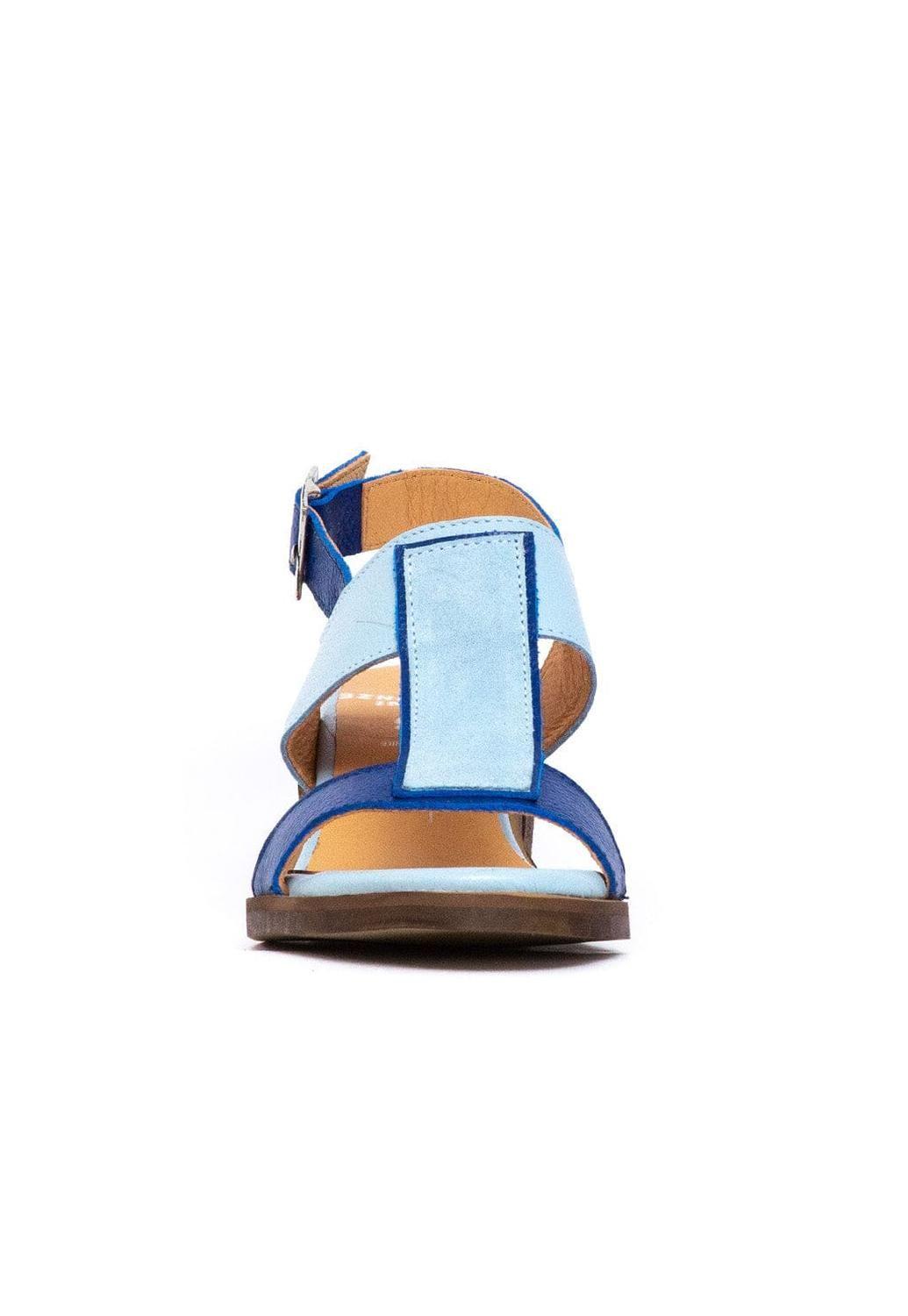 Sandalia Mujer / Esmeralda Azul Celeste-2