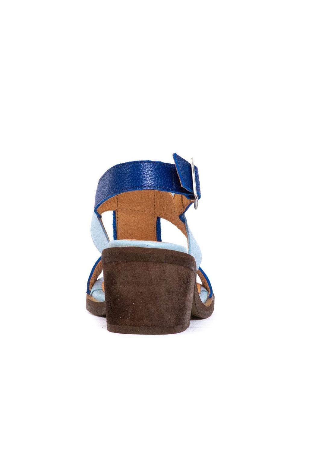 Sandalia Mujer / Esmeralda Azul Celeste-4