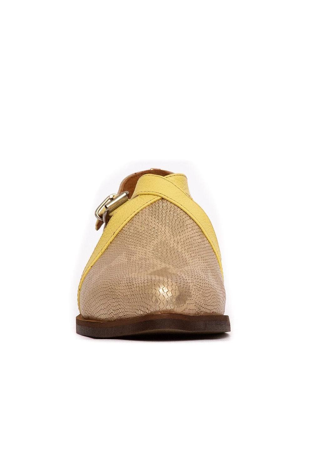Zapato Mujer / Rauli Metalico Amarillo-1