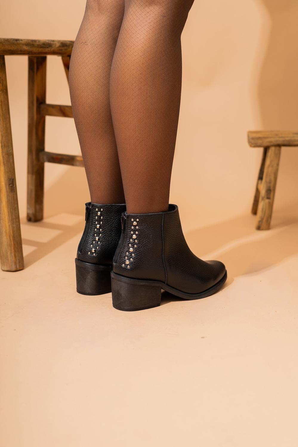 Botin Mujer / Roquero Negro-5