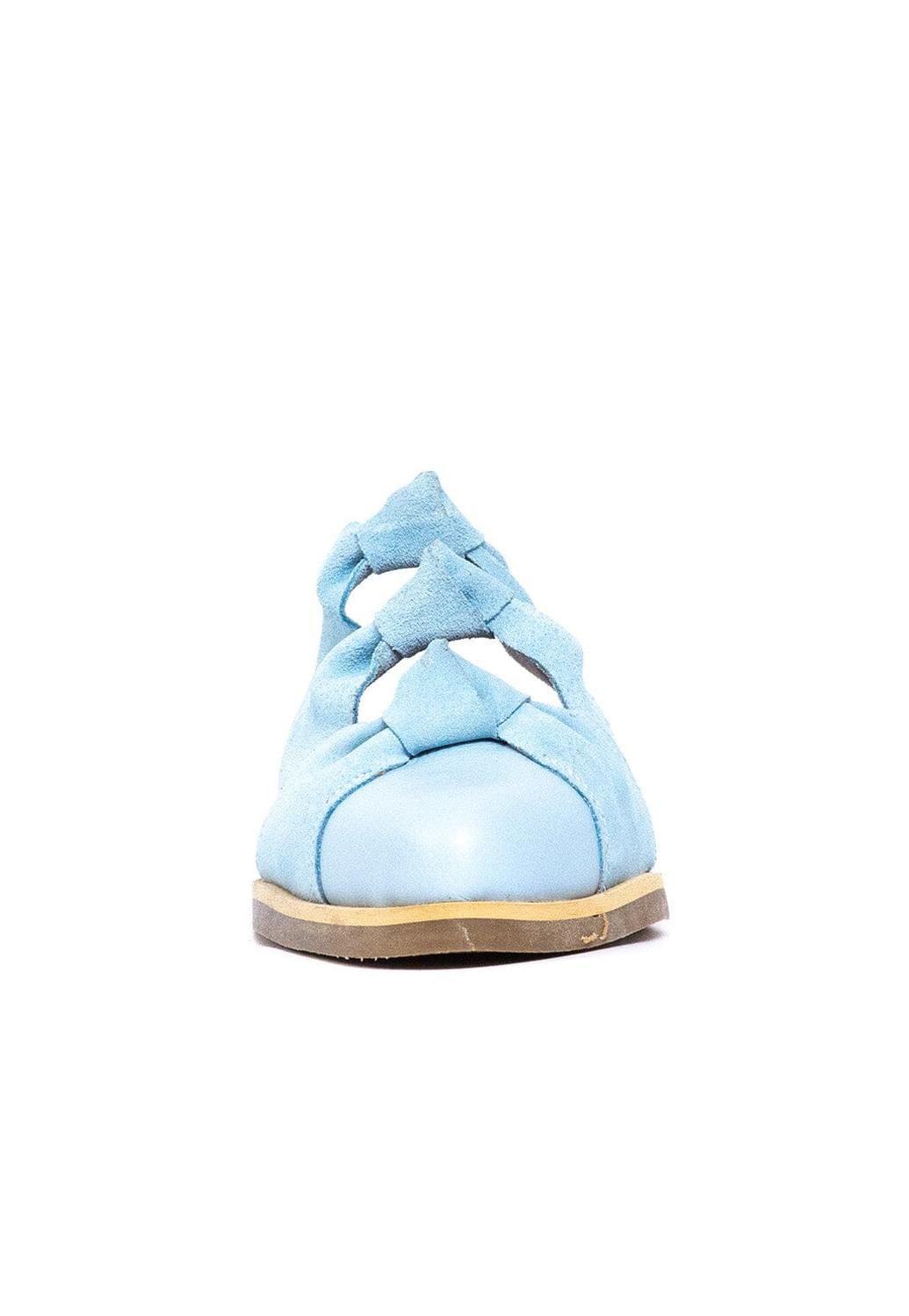 Babucha Mujer / Kiwi Celeste-2