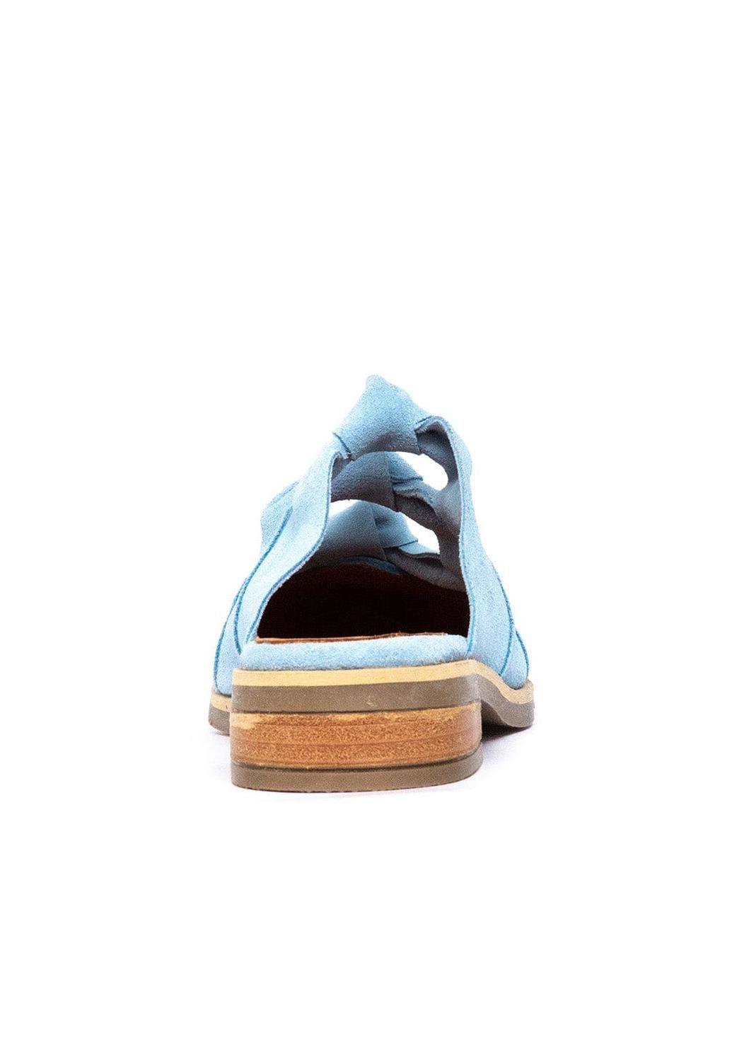 Babucha Mujer / Kiwi Celeste-4