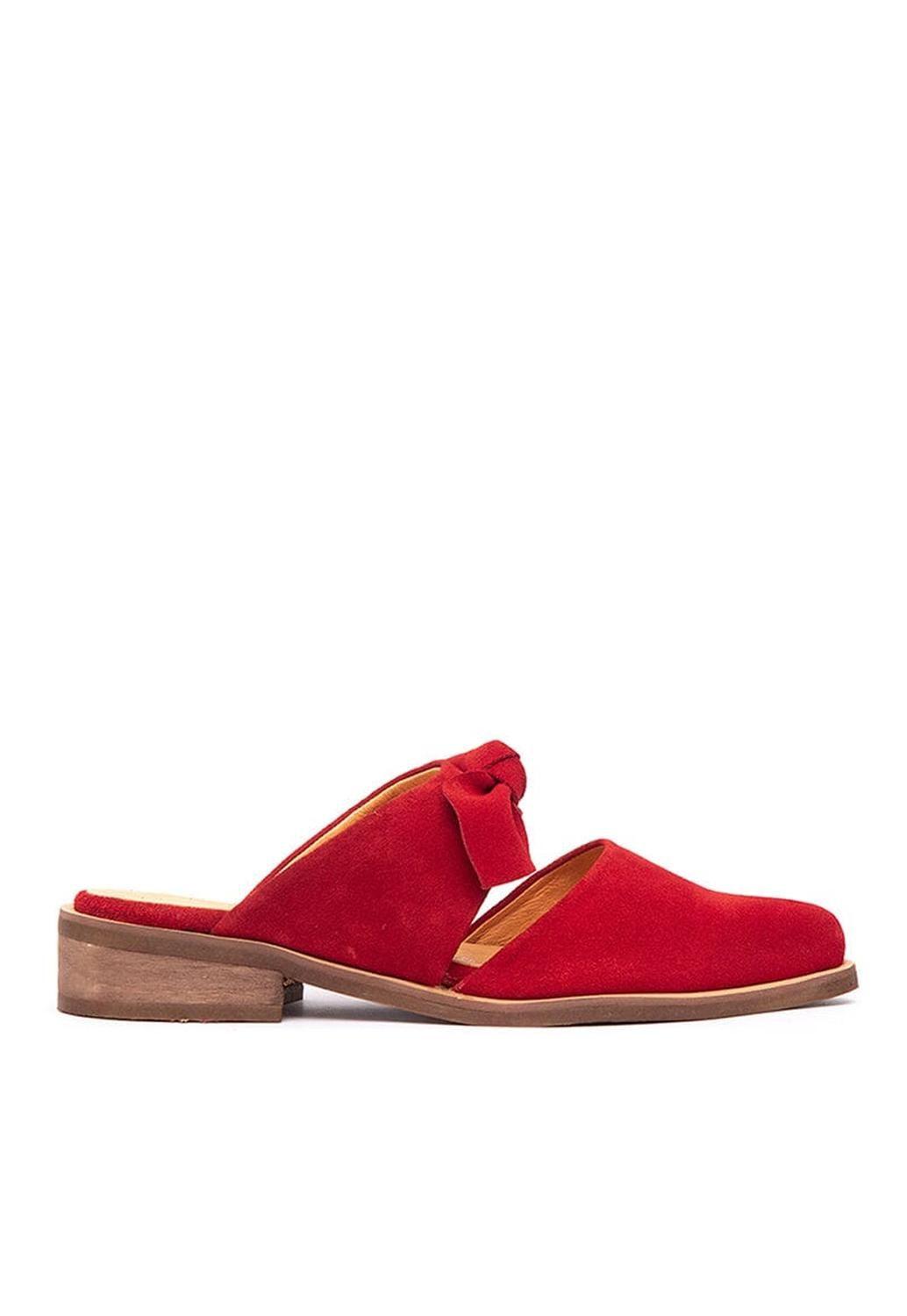 Babucha Mujer / Abedul Rojo-0