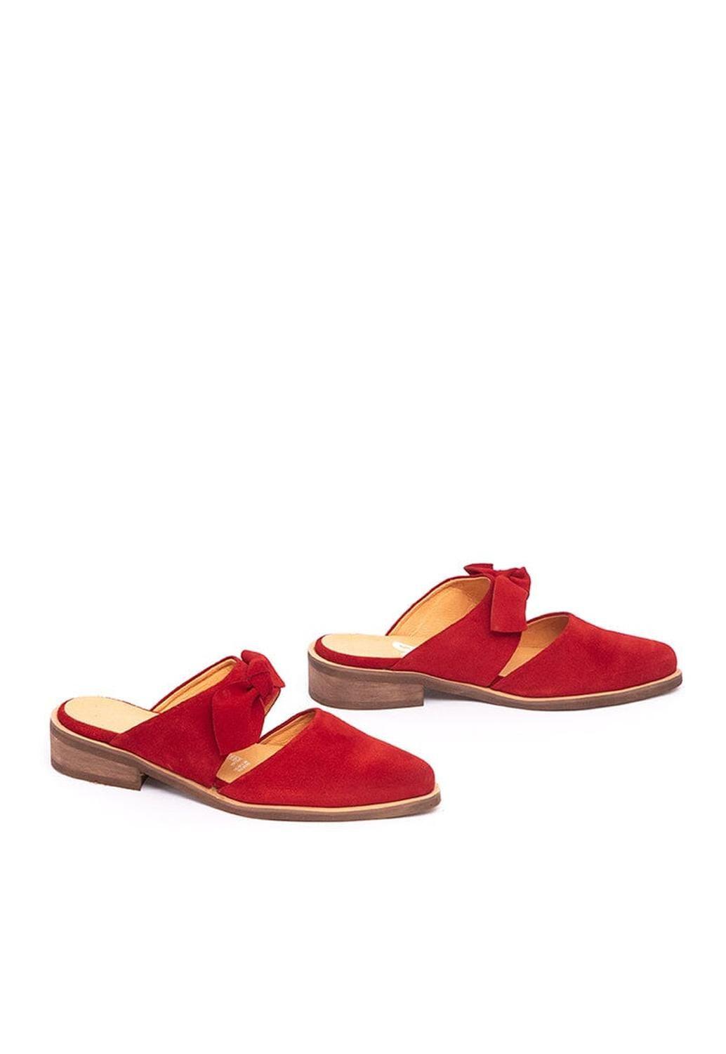 Babucha Mujer / Abedul Rojo-1