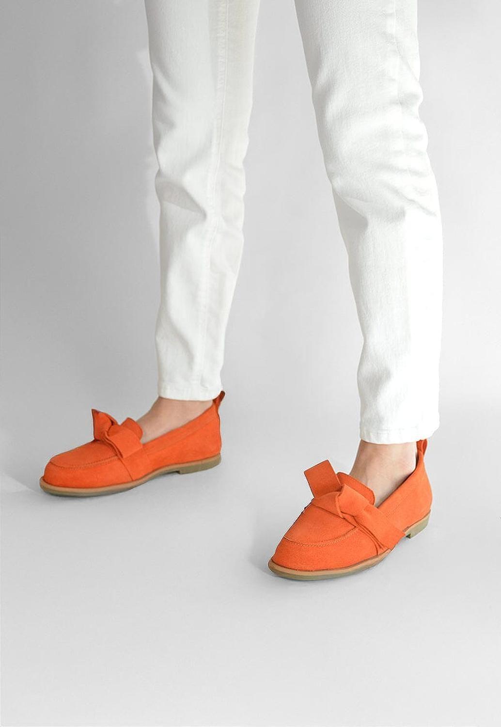 Mocasin Mujer / Vallarta Naranjo-6