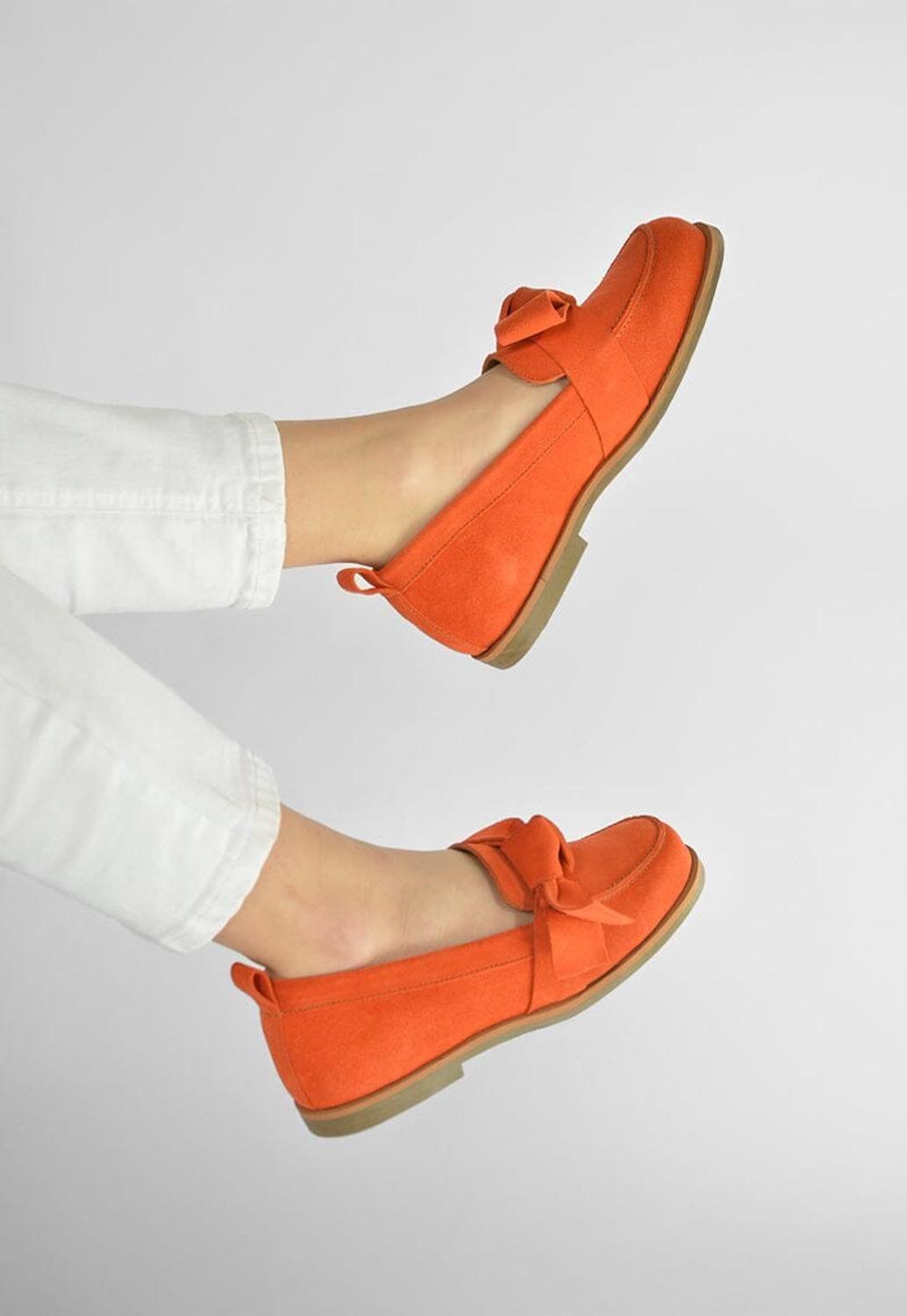 Mocasin Mujer / Vallarta Naranjo-1