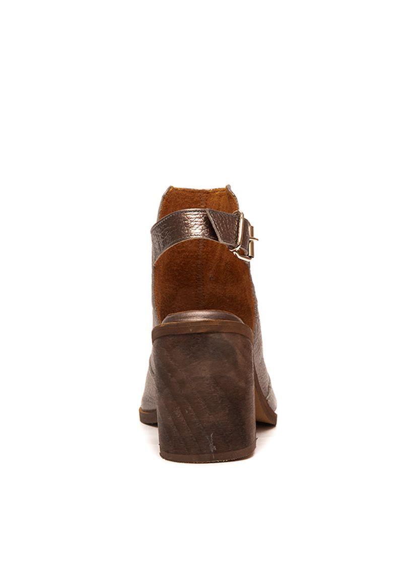 Sandalia De Cuero Eminia C6 Gris Giani Dafirenze-5