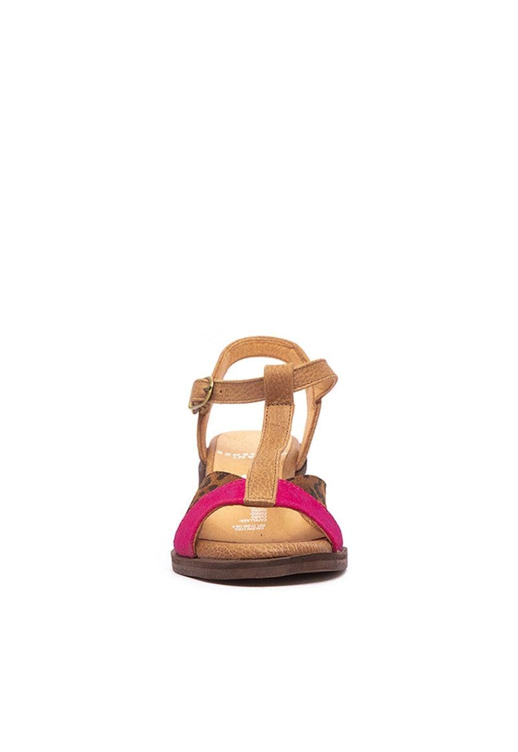 Sandalia Mujer / Sauco Fucsia Print-2