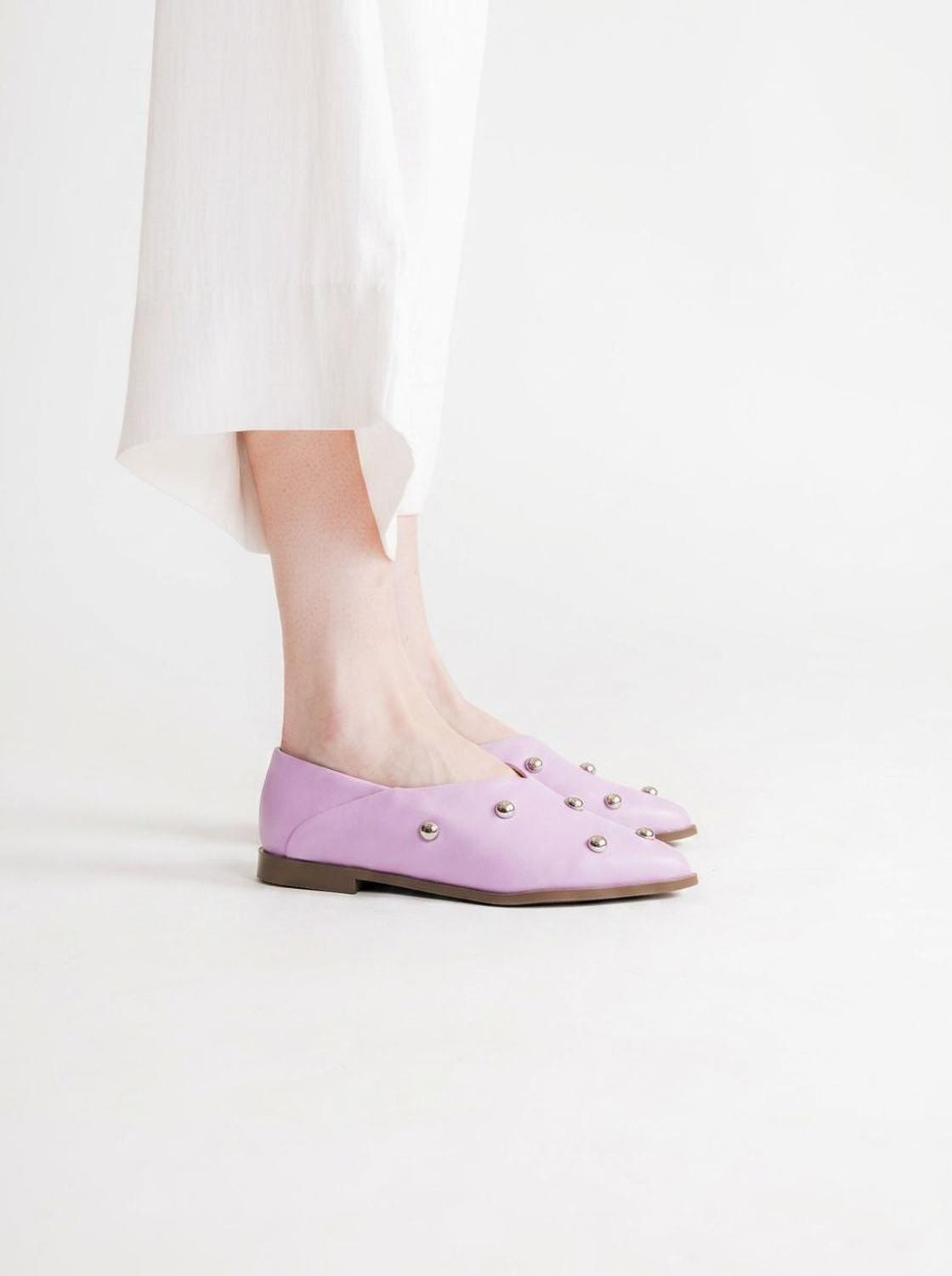 Zapato Cuero Mujer  Estela Lila-4