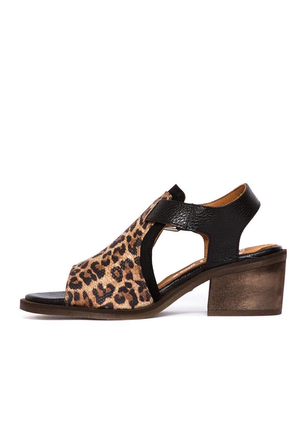 Sandalia Mujer / Guanay Negro Print-3