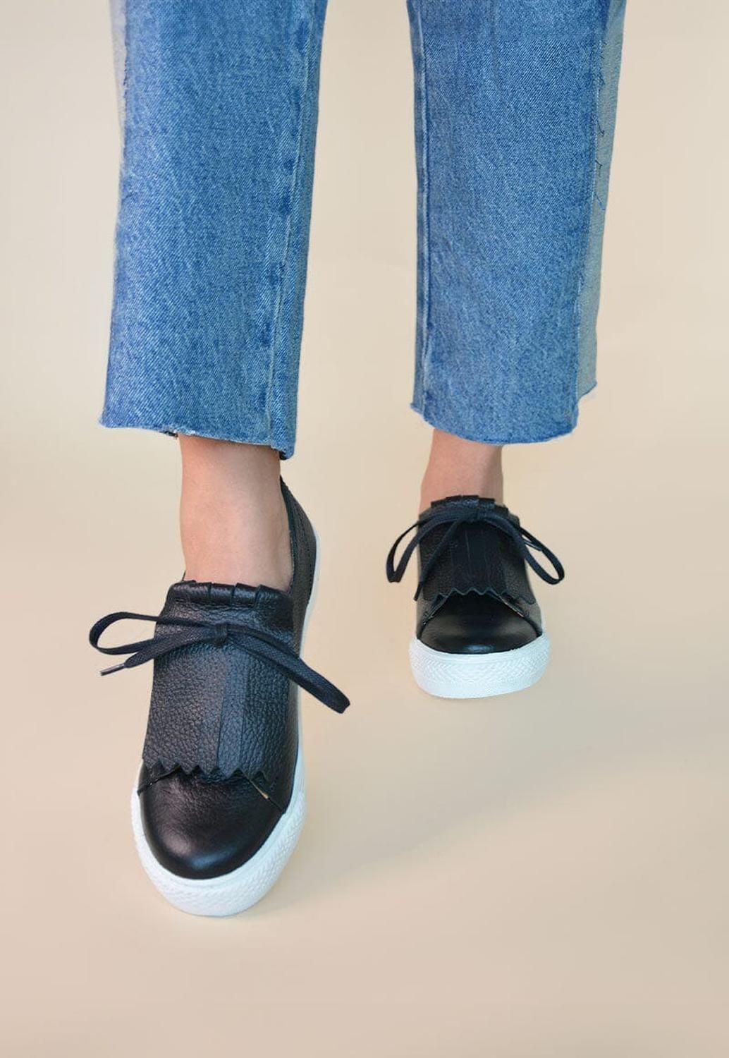 Zapatilla Mujer / Lucia Negro-6