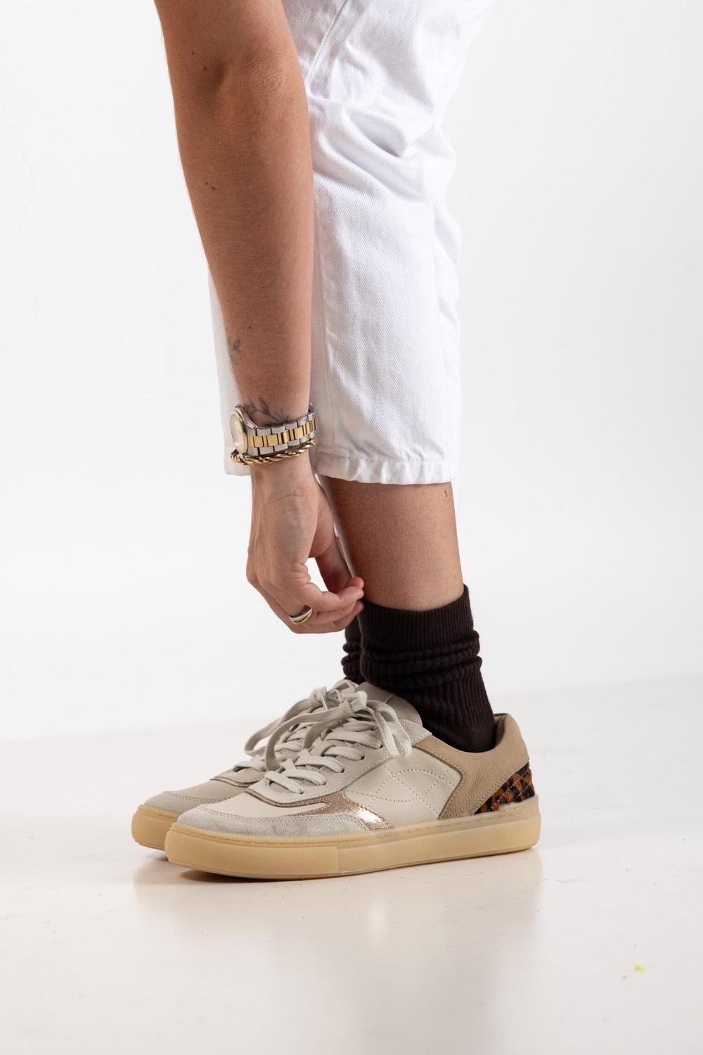 Zapatilla Mujer / Lavanda Blanca-4