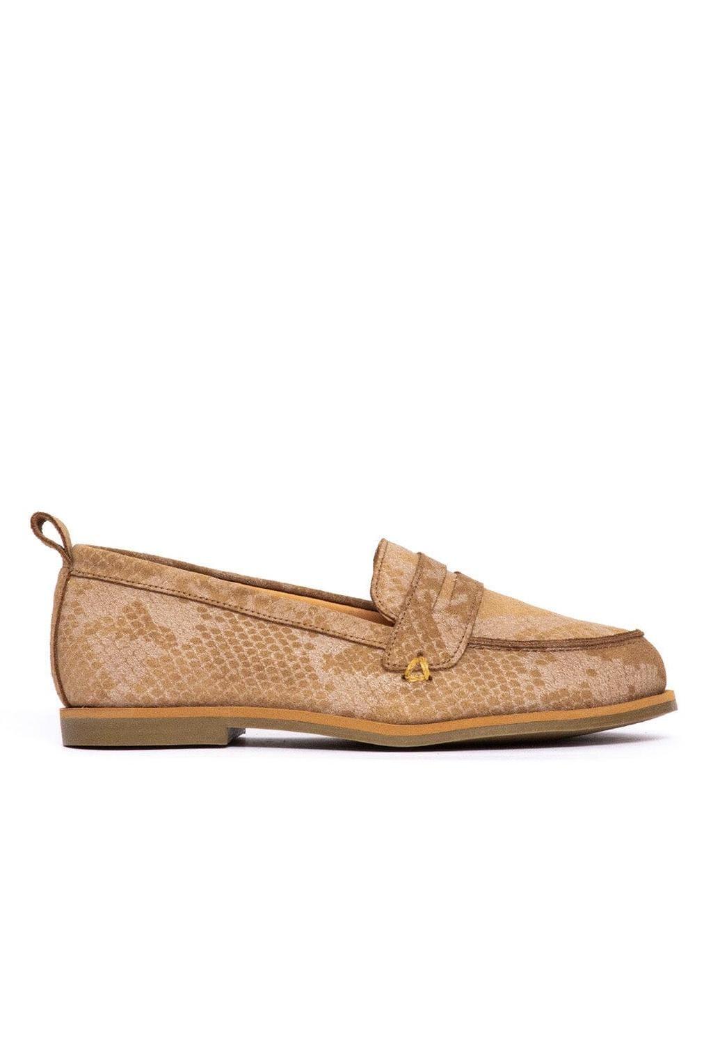Mocasin Mujer / Coligue Camel-1