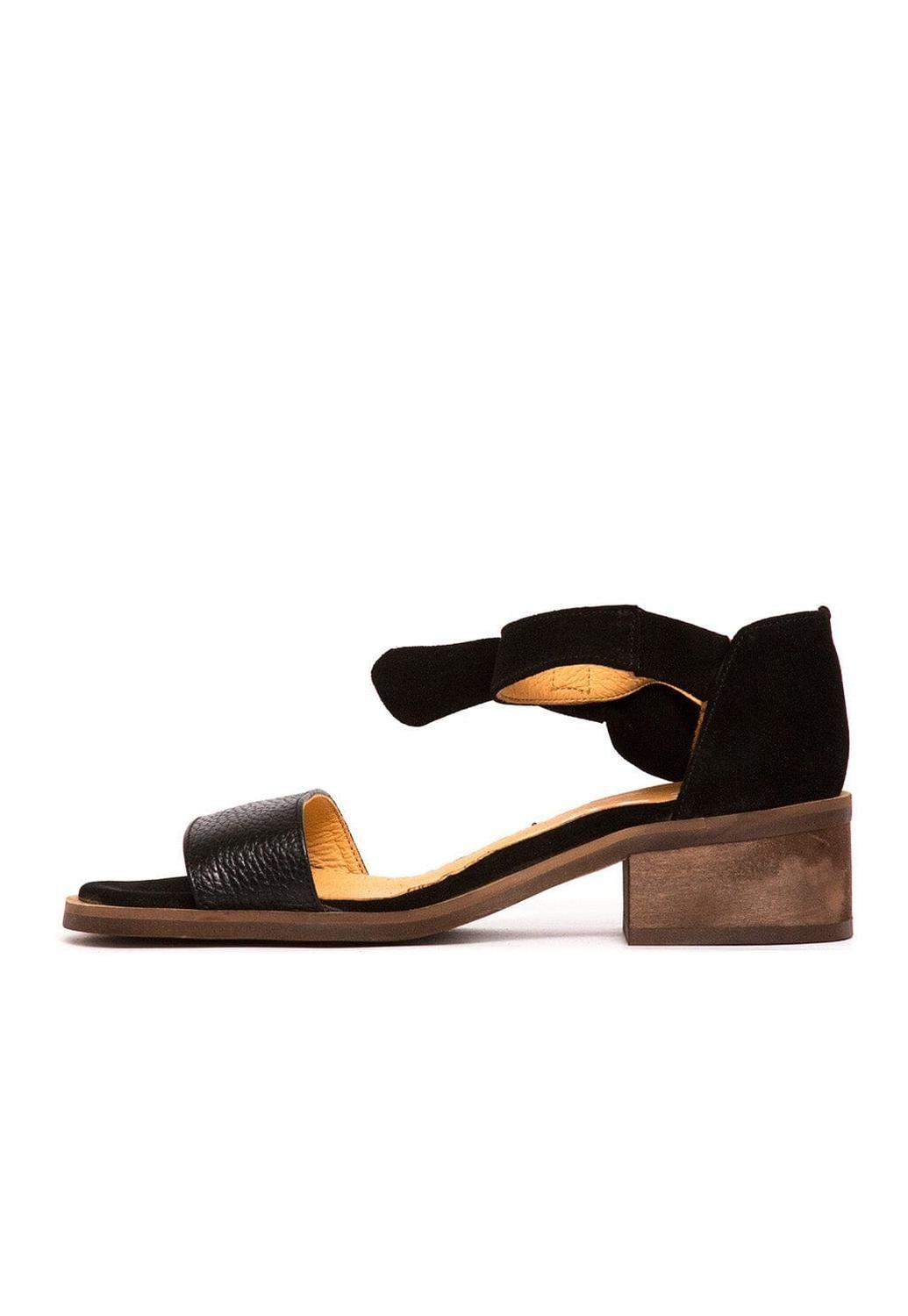 Sandalia Mujer / Halieto Negro-2