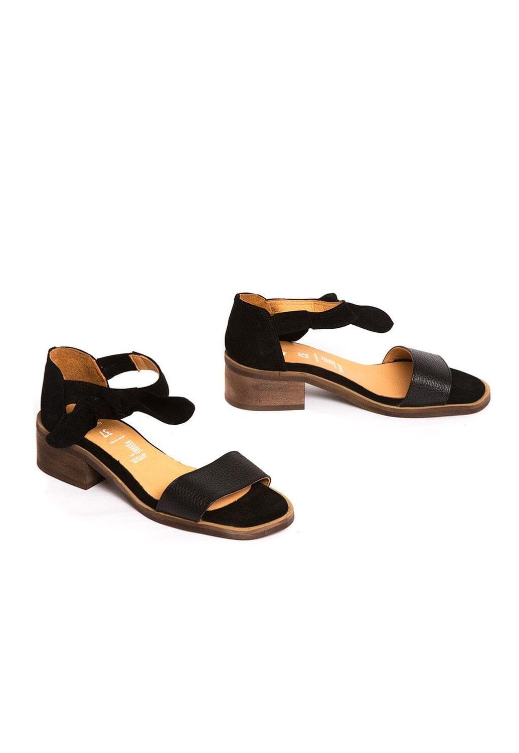 Sandalia Mujer / Halieto Negro-5