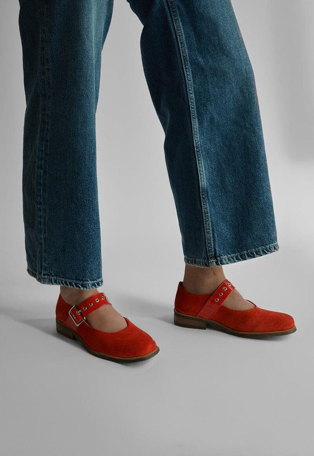 Zapato Mujer / Malala Rojo-6
