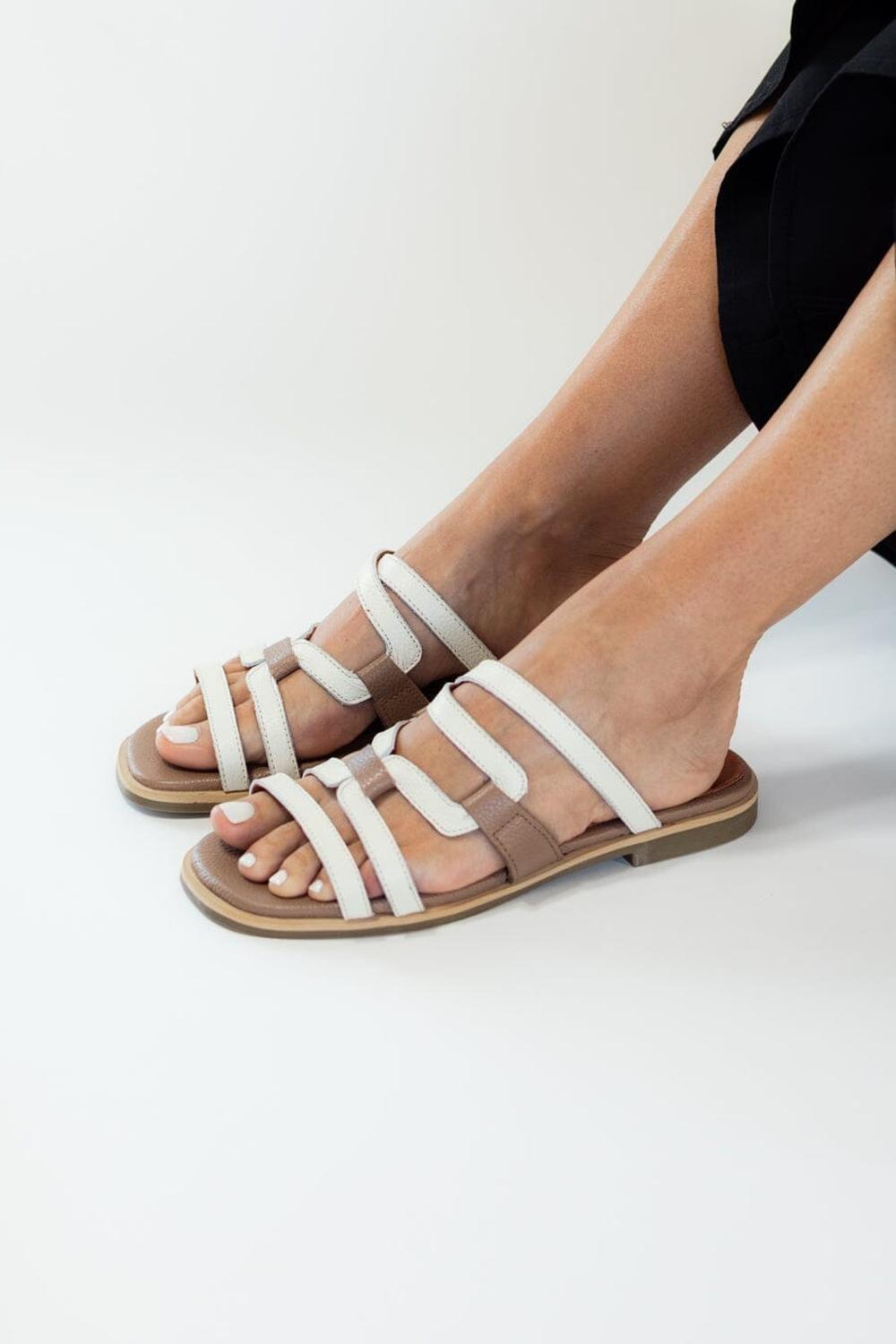 Sandalia Mujer / Costa Beige Cafe-6