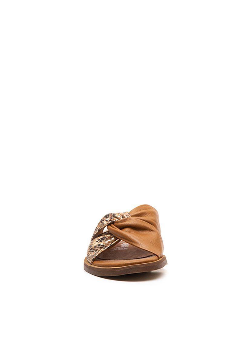 Sandalia De Cuero Marabu C10 Camel Giani Dafirenze-3