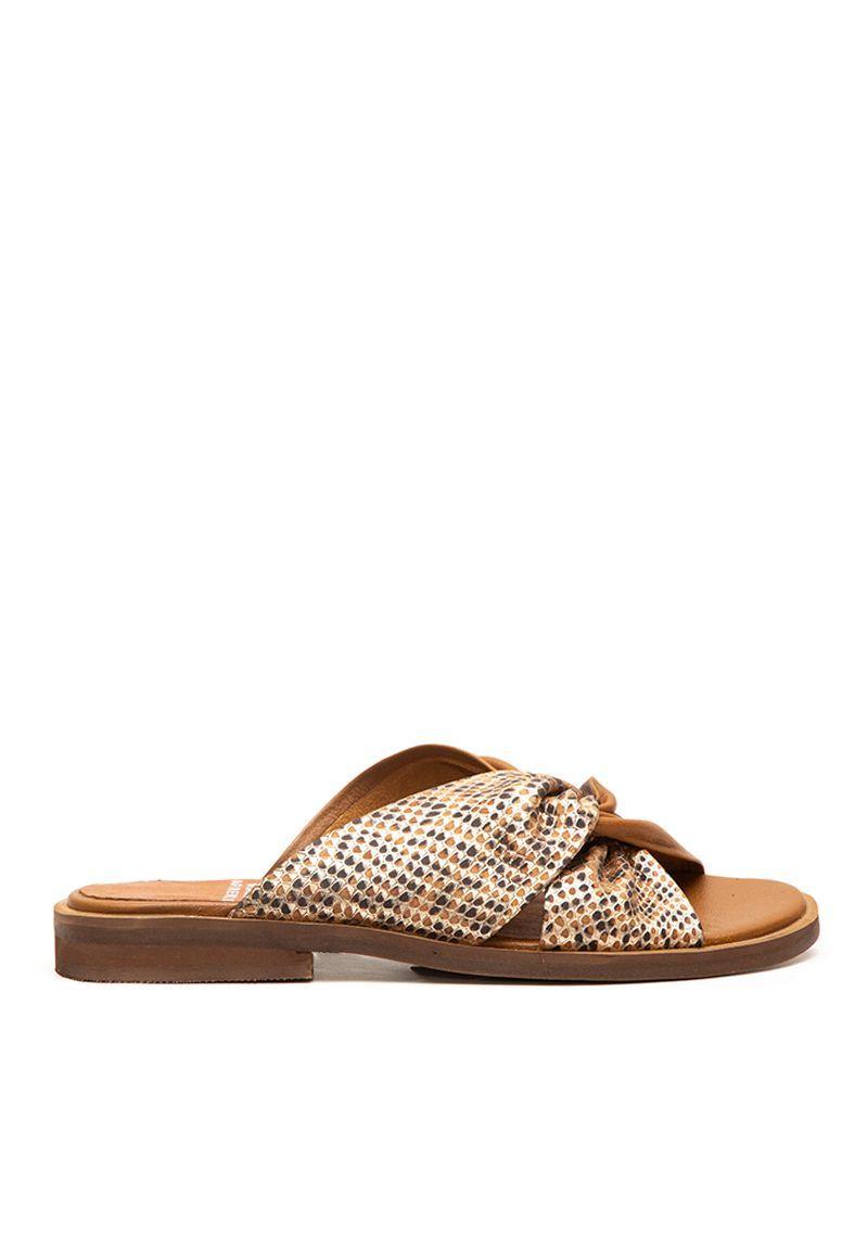 Sandalia De Cuero Marabu C10 Camel Giani Dafirenze-4