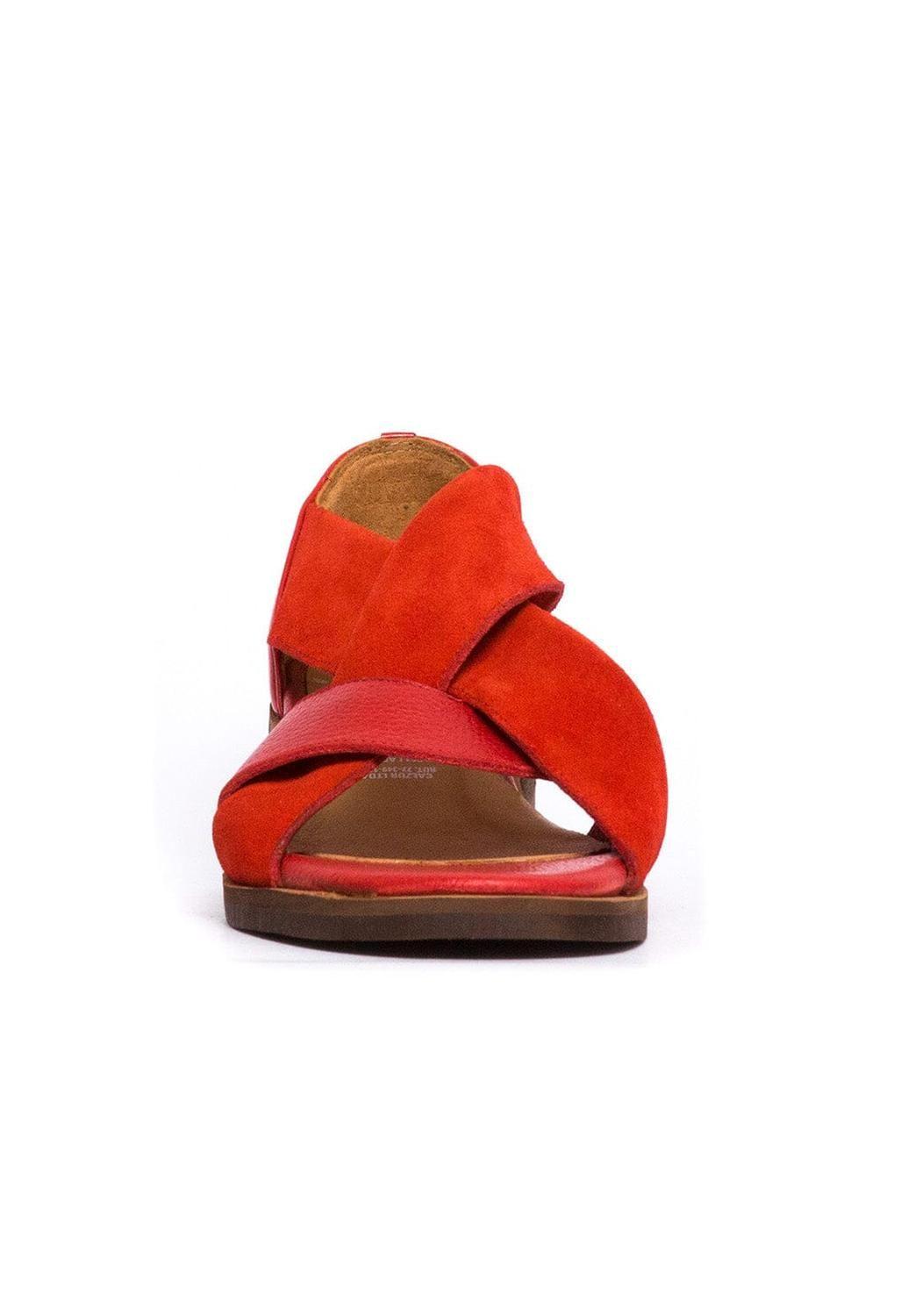 Sandalia Mujer / Tortolita Rojo-1