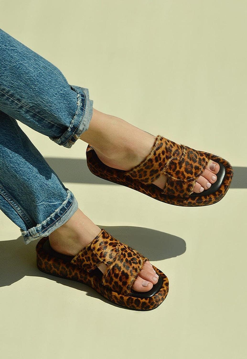 Sandalia Mujer / Zante Leopardo-6