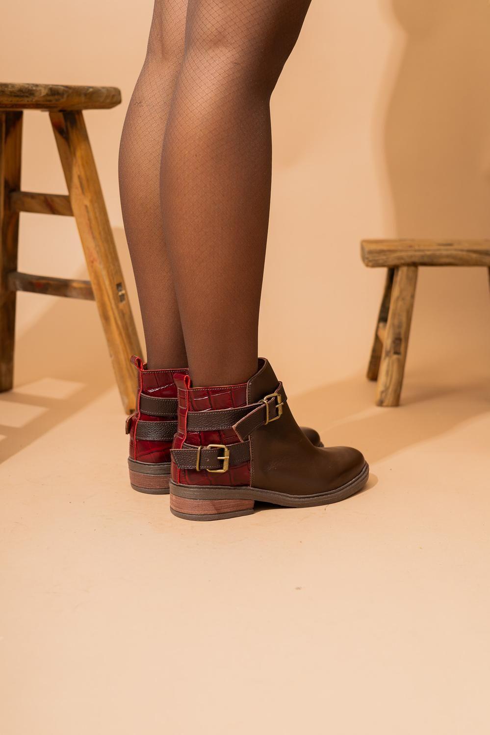 Botin Mujer / Laura Café Burdeo-2