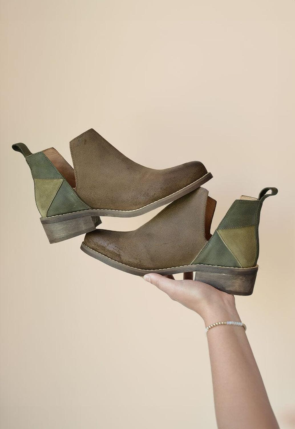 Botin Mujer / Bernardita Verde-1